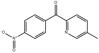 5-Methyl-2-(4-nitrobenzoyl)pyridine 结构式