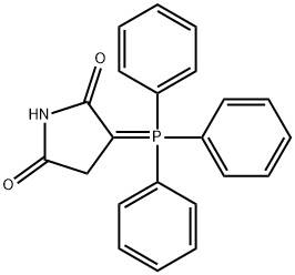 3-トリフェニルホスホラニリデンピロリジン-2,5-ジオン 化学構造式