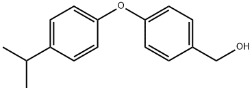 [4-(4-Isopropylphenoxy)phenyl]methanol 化学構造式