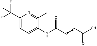 4-{[2-Methyl-6-(trifluoromethyl)pyridin-3-yl]amino}-4-oxobut-2-enoic acid|4-[[2-甲基-6-(三氟甲基)-3-吡啶基]氨基]-4-氧代-2-丁烯酸