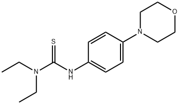 1,1-二乙基-3-(4-吗啉代苯基)硫脲,1427460-42-1,结构式