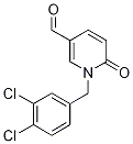 1-(3,4-Dichlorobenzyl)-1,6-dihydro-6-oxopyridine-3-carboxaldehyde Structure