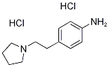 4-(2-PYRROLIDIN-1-YL-ETHYL)-PHENYLAMINEDIHYDROCHLORIDE Struktur