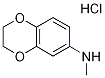 (2,3-二氢-苯并[1,4]二恶英-6-基)-甲基-胺盐酸盐,90609-93-1,结构式