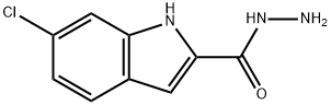 6-CHLOROINDOLE-2-CARBOHYDRAZIDE 结构式