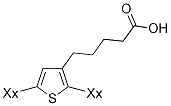 POLY [3-(4-CARBOXYBUTYL)THIOPHENE-2,5-DIYL] Struktur