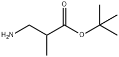 [R,S]-tert-Butyl 3-amino-2-methylpropionate Structure