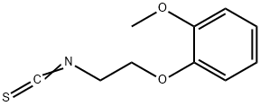 1-(2-Isothiocyanatoethoxy)-2-methoxybenzene 结构式