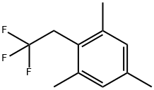 1,3,5-Trimethyl-2-(2,2,2-trifluoroethyl)benzene Structure