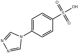 4-(4H-1,2,4-Triazol-4-yl)benzenesulfonic acid Struktur