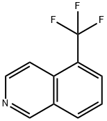 5-(三氟甲基)异喹啉 结构式