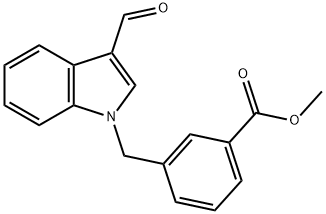 Methyl 3-[(3-formyl-1H-indol-1-yl)methyl]benzoate
