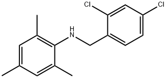 N-(2,4-Dichlorobenzyl)-2,4,6-trimethylaniline Struktur