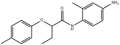 N-(4-Amino-2-methylphenyl)-2-(4-methylphenoxy)-butanamide Structure