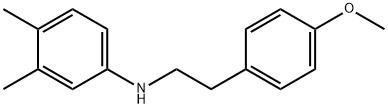 N-(4-Methoxyphenethyl)-3,4-dimethylaniline Structure