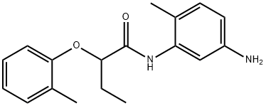 N-(5-Amino-2-methylphenyl)-2-(2-methylphenoxy)-butanamide Structure