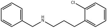 N-Benzyl-3-(2-chlorophenyl)-1-propanamine,566913-11-9,结构式