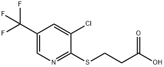 1017022-46-6 3-{[3-chloro-5-(trifluoromethyl)pyridin-2-yl]thio}propanoic acid