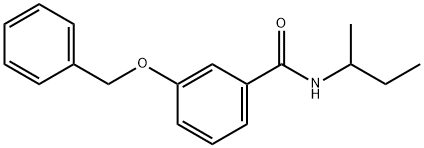 3-(benzyloxy)-N-(sec-butyl)benzamide|