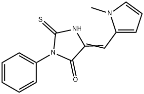 893345-42-1 (5E)-2-mercapto-5-[(1-methyl-1H-pyrrol-2-yl)methylene]-3-phenyl-3,5-dihydro-4H-imidazol-4-one