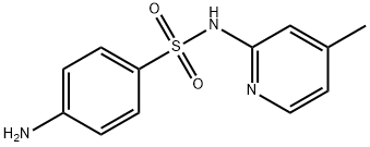 4-氨基-N-(4-甲基-吡啶-2-基)-苯磺酰胺, 73497-99-1, 结构式