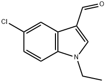 5-氯-1-乙基-1H-吲哚-3-甲醛,1134334-31-8,结构式