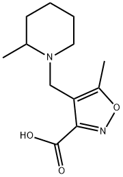 5-methyl-4-[(2-methylpiperidin-1-yl)methyl]isoxazole-3-carboxylic acid price.