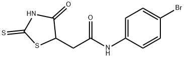 N-(4-bromophenyl)-2-(2-mercapto-4-oxo-4,5-dihydro-1,3-thiazol-5-yl)acetamide Structure