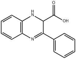 3-苯基-1,2-二氢喹喔啉-2-羧酸 结构式