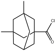 3,5-二甲基金刚烷-1-甲酰氯, 3124-87-6, 结构式