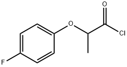 2-(4-fluorophenoxy)propanoyl chloride Structure