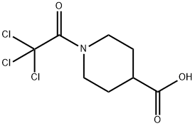 1-(2,2,2-Trichloroacetyl)-4-piperidine-carboxylic acid|