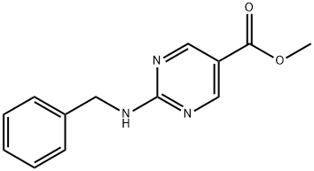 Methyl 2-(benzylamino)-5-pyrimidinecarboxylate,927803-45-0,结构式