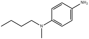 N-1-Butyl-N-1-methyl-1,4-benzenediamine 化学構造式