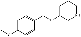3-[(4-Methoxybenzyl)oxy]piperidine hydrochloride,933716-40-6,结构式