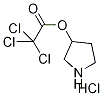 3-Pyrrolidinyl 2,2,2-trichloroacetatehydrochloride 结构式