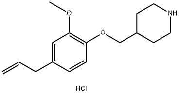 1219972-29-8 4-Allyl-2-methoxyphenyl 4-piperidinylmethyl etherhydrochloride