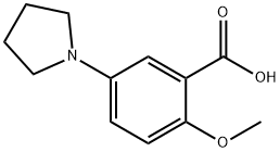 2-Methoxy-5-pyrrolidin-1-yl-benzoic acid