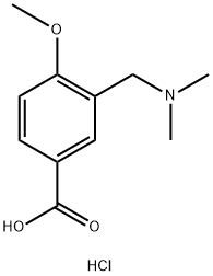 3-Dimethylaminomethyl-4-methoxy-benzoic acidhydrochloride|