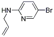 N-Allyl-5-bromo-2-pyridinamine Structure