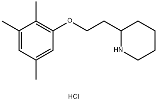 2-(2-Piperidinyl)ethyl 2,3,5-trimethylphenylether hydrochloride,1220019-82-8,结构式
