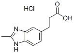 3-(2-Methyl-1H-benzoimidazol-5-yl)-propionic acidhydrochloride|