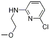 6-Chloro-N-(2-methoxyethyl)-2-pyridinamine Struktur