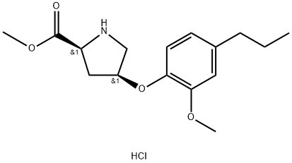 1354484-64-2 Methyl (2S,4S)-4-(2-methoxy-4-propylphenoxy)-2-pyrrolidinecarboxylate hydrochloride