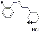 3-{2-[(2-Fluorobenzyl)oxy]ethyl}piperidinehydrochloride|
