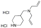 N-Allyl-N-(4-piperidinylmethyl)-2-propen-1-aminedihydrochloride Structure