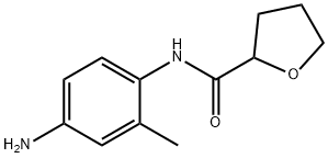 N-(4-氨基-2-甲基苯基)四氢呋喃-2-甲酰胺,926272-61-9,结构式