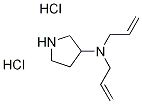 N,N-Diallyl-3-pyrrolidinamine dihydrochloride Structure