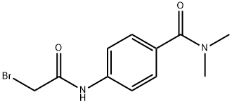 4-[(2-Bromoacetyl)amino]-N,N-dimethylbenzamide,1138443-06-7,结构式