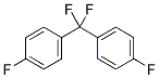 Bis(4-fluorophenyl)difluoromethane,,结构式